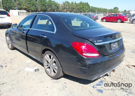 2018 Mercedes-Benz C 300 4Matic from USA, damaged, VIN WDDWF4KB8JR404097